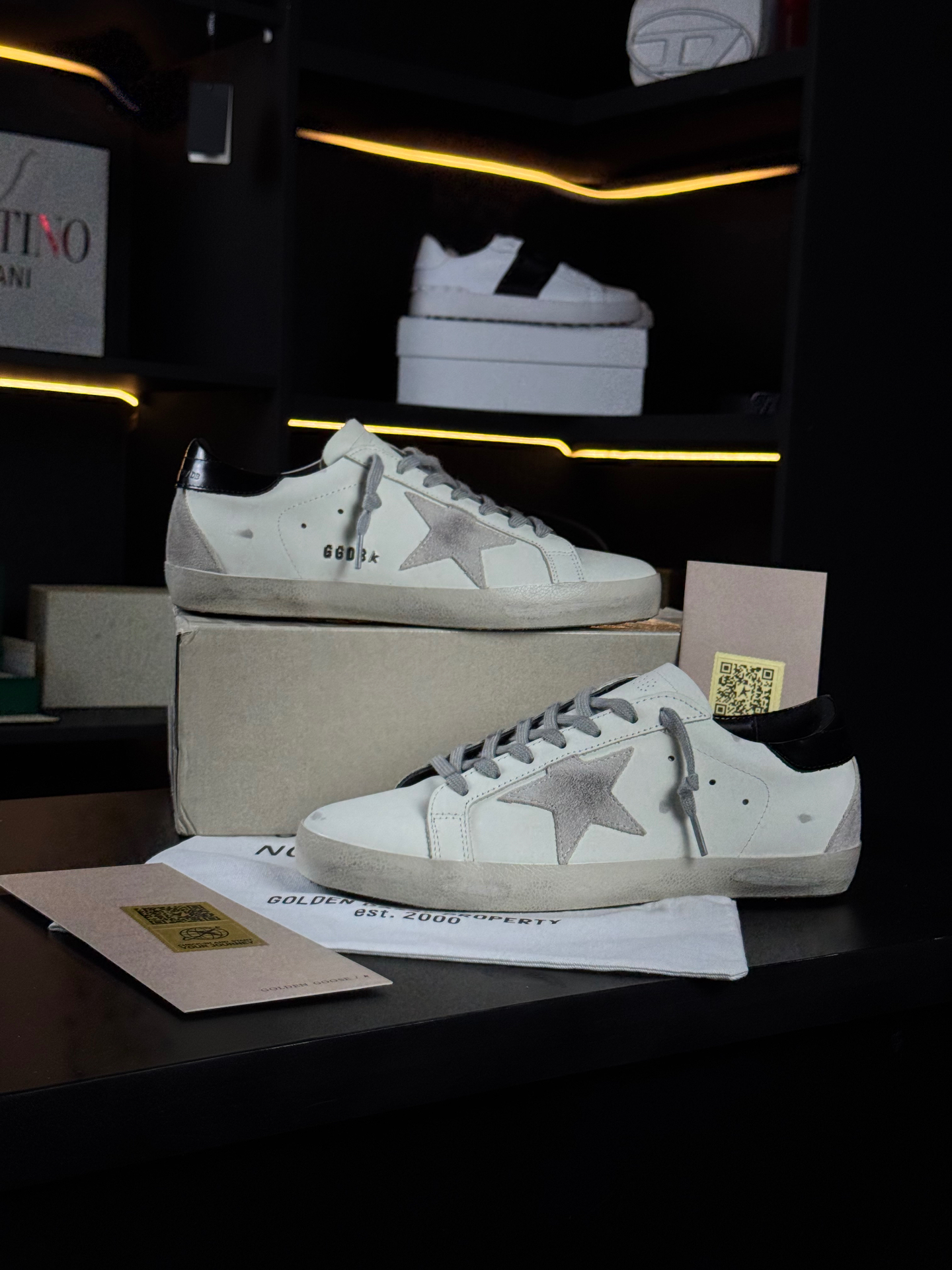 Tênis Golden Goose Superstar Branco