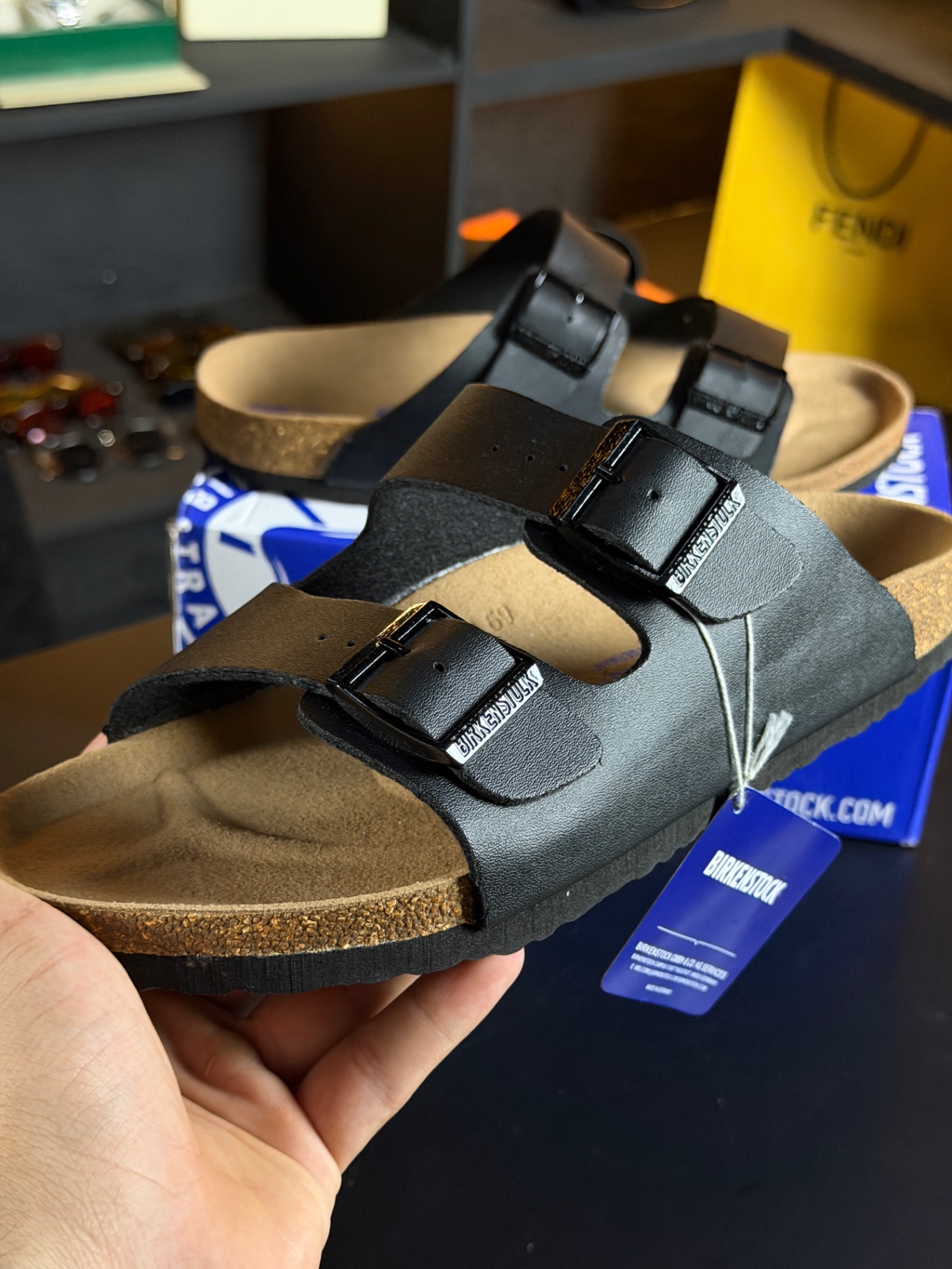 Birkenstock Arizona Preta