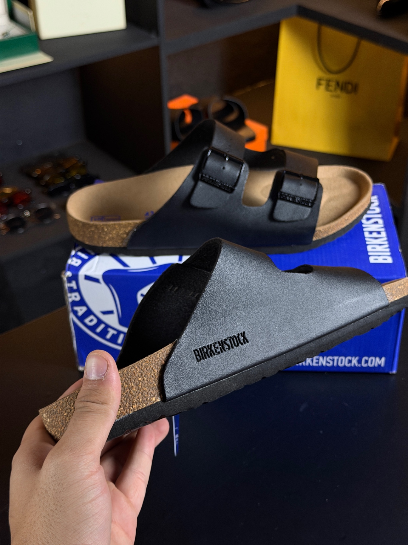 Birkenstock Arizona Preta